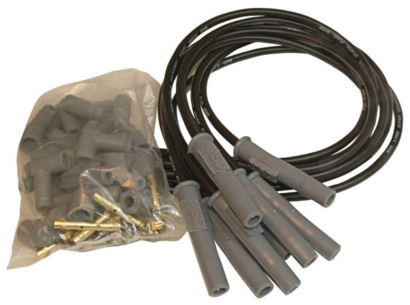 8.5MM Spark Plug Wire Set - Black (MSD31193)