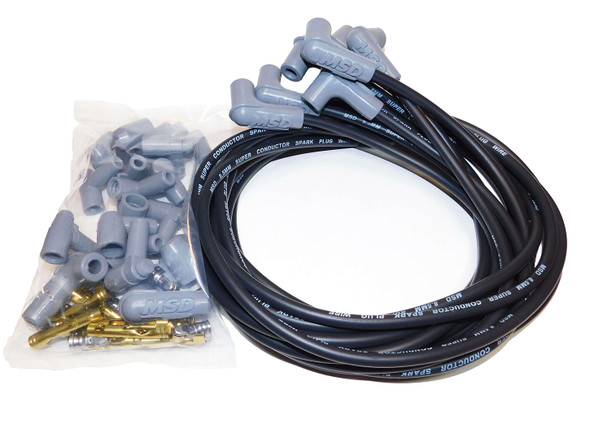8.5MM Spark Plug Wire Set - Black (MSD31233)