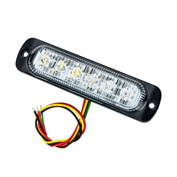 6 LED Dual Color Slim Strobe (ORA3513-023)