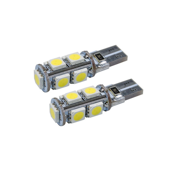 T10 9 LED SMD Bulbs Pair White (ORA4804-001)