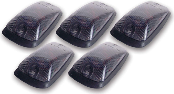 Cab Roof Lights Smoke 88-02 GM P/U Non LED (PCP20-220S)