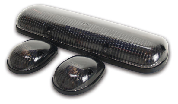 Cab Roof Lights Smoke 02-06 GM P/U LED (PCP20-253S)