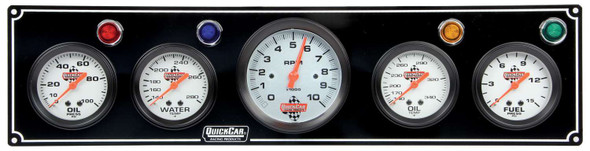 3-1 Gauge Panel OP/WT/OP /FP w/3-3/8in Tach Black (QRP61-67513)