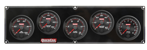 Redline 4-1 Gauge Panel OP/WT/FP/WP w/2-5/8 Tach (QRP69-4256)