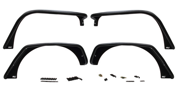 07-18 Jeep Wrangler JK F ront & Rear Fender Flare (RCS10533)