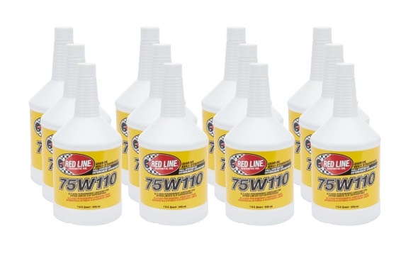 Gear Oil 75w110 Case 12x1 Quart GL-5 (RED57824)