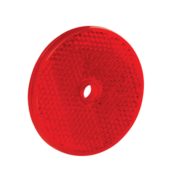 Round 2-3/16in Red Refle ctor w/Center Mounting H (REE70-71-170)