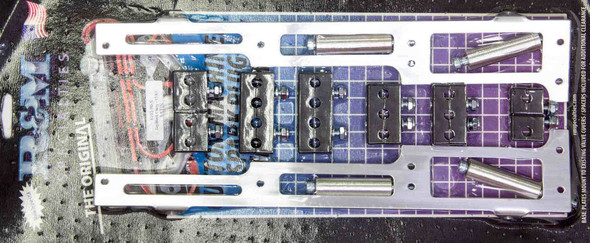 Spark Plug Wire Loom BBC Satin Vertical Style (RMW1102-90S)