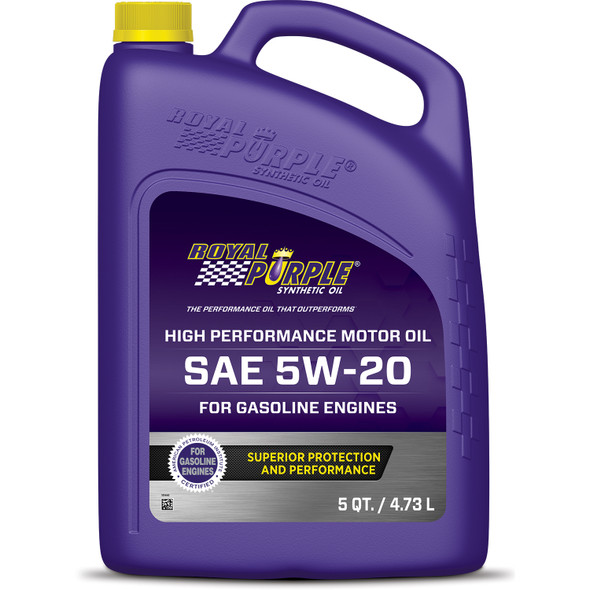 5w20 Multi-Grade SAE Oil 5 Quart Bottle (ROY51520)
