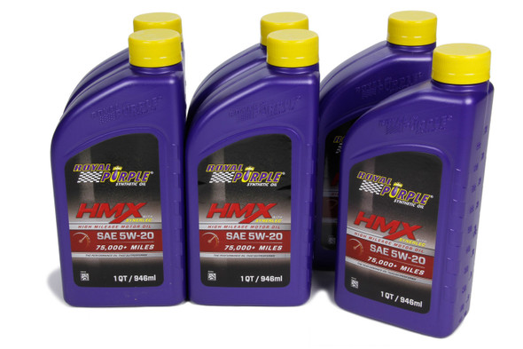 HMX SAE Oil 5w20 Case 6 x 1 Quart Bottles (ROY67511)