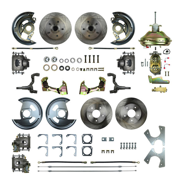 4 Wheel Disc Brake Conversion Kit (RSDAFXDC45C)