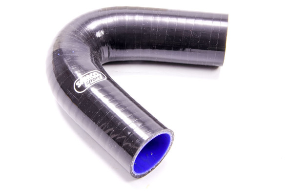 1-1/2in 135 Deg Elbow Hose Black (SAME13538BLACK)