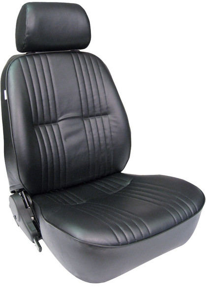 PRO90 Recliner Seat w/ Headrest - RH Black Vnyl (SCA80-1300-51R)