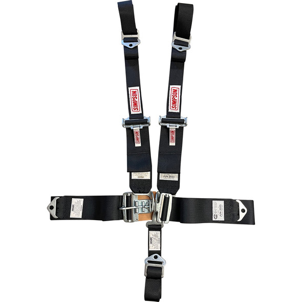 5-Pt Harness System HNR FX B/I P/D 62in Black (SIM29073BKH)