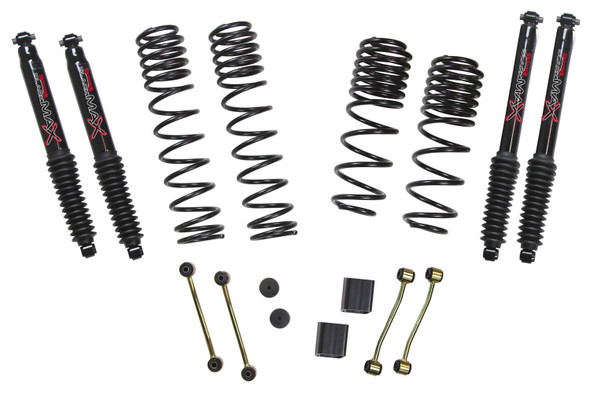 18- Jeep JL 2-2.5in Suspension Kit Black Max (SKYJL25RBPBLT)