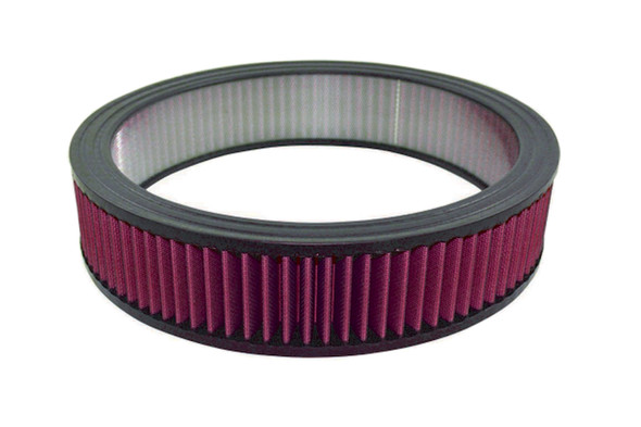 Air Cleaner Element 14in X 3in Round with Red (SPC7143)