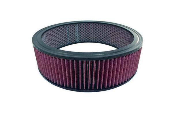 Air Cleaner Element 14in X 4in Round with Red (SPC7144)
