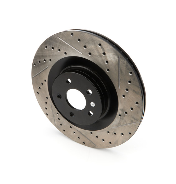 Sport Drilled/Slotted Br ake Rotor (STP127.61124L)