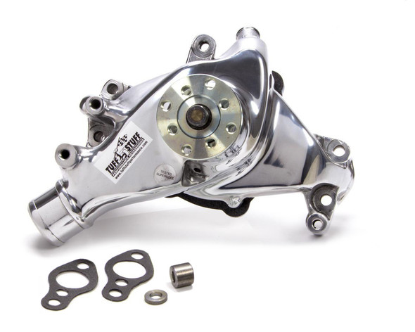 69-96 SBC Water Pump Long Polished SuperCool (TFS1448NB)