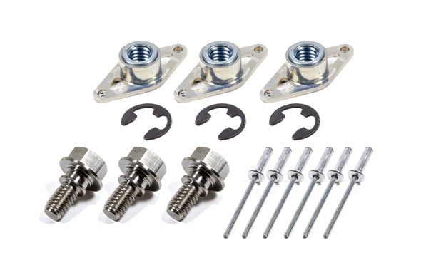 Wheel Cover Retainer Kit 1-3/8 TI Bolt 3-Pack (TXRSC-WH-7841)
