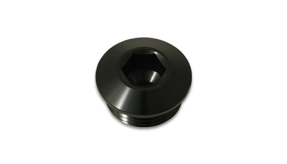 Low Profile ORB Port Plug -6AN Black (VIB10992)