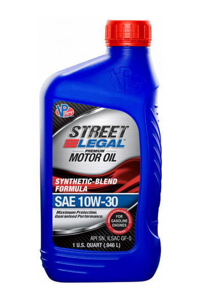 Motor Oil VP 10W30 Syn Blend Street 32oz (CS12) (VPFVP3710343C)