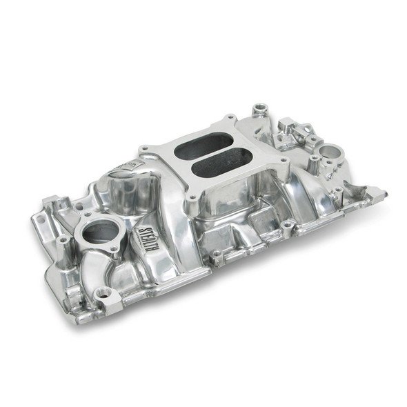 SBC Speed Warrior Manifold Polished (WEI8150P)