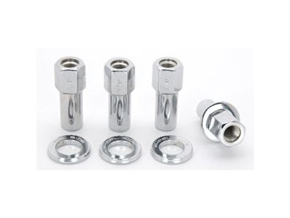 7/16in RH Open End Lug Nuts 4/pk (WEL601-1424)