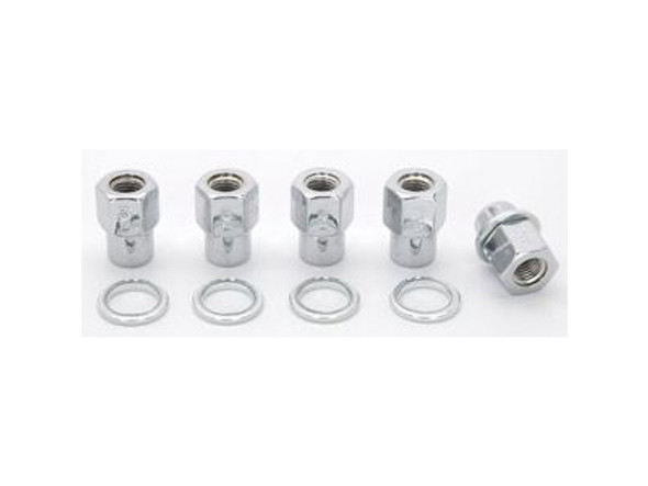 Lug Nuts 12mm x 1.5 RH Open End w/Washers (5pk) (WEL601-1452)