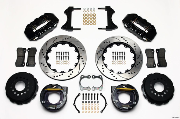 Brake Kit Rear Big Ford New 2.50in Offset (WIL140-10948-D)