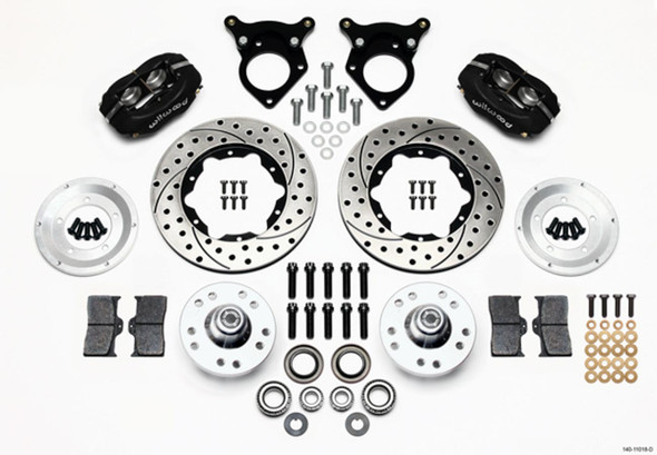 P/S Front Kit 87-93 Mustang 10.75in Rotor (WIL140-11018-D)