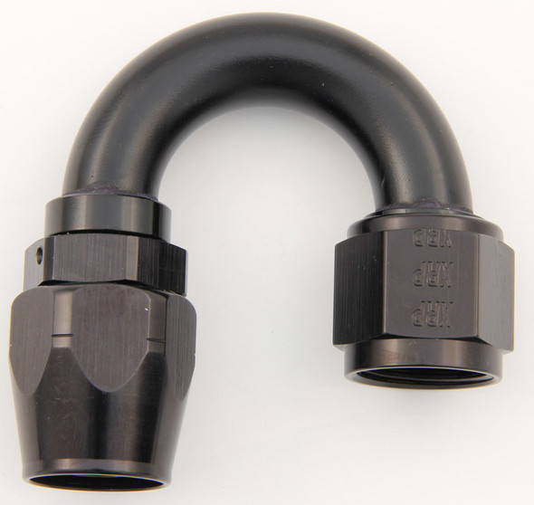 #6 180 Deg Dbl Swivel Hose End Black (XRP218006BB)