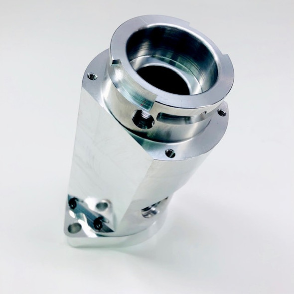 Angled Billet Aluminum Water Filler Neck