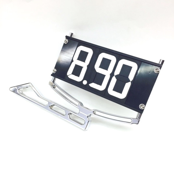 Chrome Dragster Dial In Board Bracket - Angled & Flip-A-Dial