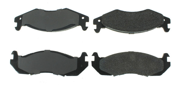 Posi-Quiet Semi-Metallic Brake Pads with Hardwar (CBP104.11690)