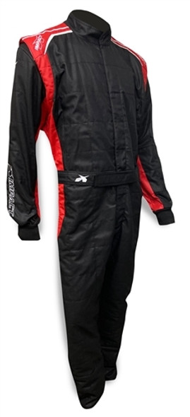 Suit Racer 2.0 1pc XX-Large Black/Red (IMP24222707)