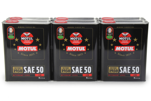 Classic Oil SAE 50 Case 10 x 2 Liter (MTL104510-10)