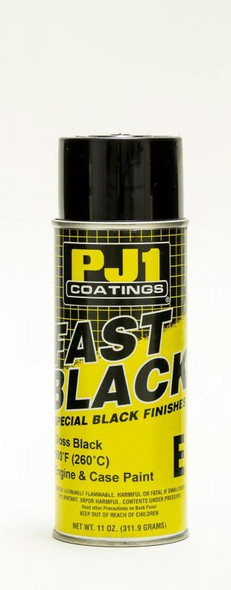 Engine Paint Gloss Black 500degF 11oz (PJ116-ENG)