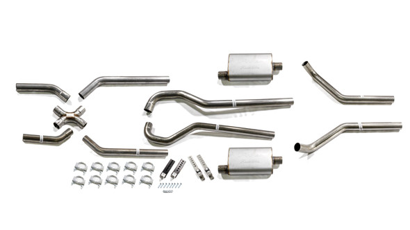 67-81 GM P/U C10 Crossmember Back Exhaust (PYPSGT79S)