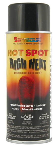 Hot Spot High Temp Paint Black (SEY16-1203)