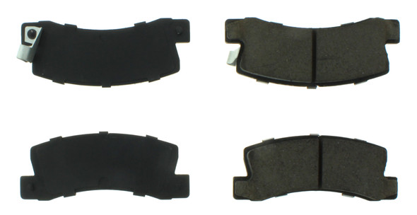 C-Tek Semi-Metallic Brake Pads with Shims (STP102.03250)