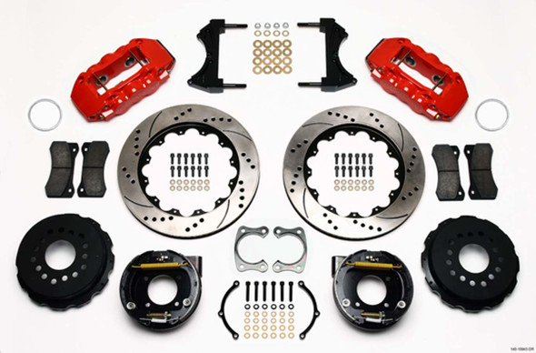 Brake Kit Rear Chevy 12 Bolt 2.81in Offset (WIL140-10943-DR)