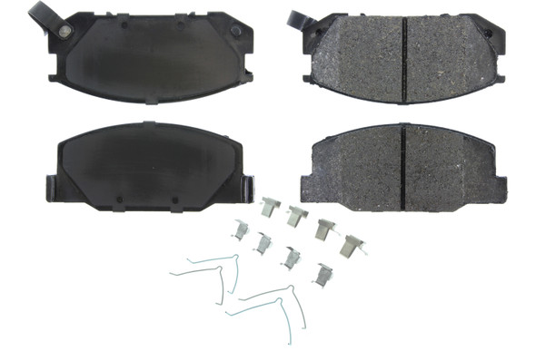 Posi-Quiet Semi-Metallic Brake Pads with Hardwar (CBP104.05270)