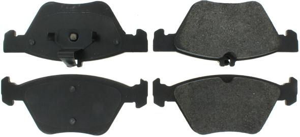 Posi-Quiet Semi-Metallic Brake Pads with Hardwar (CBP104.08531)