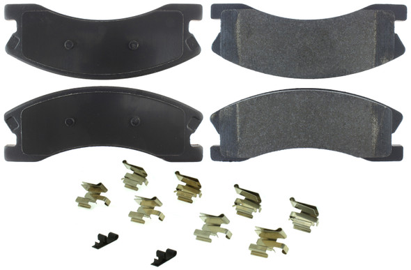 Posi-Quiet Semi-Metallic Brake Pads with Hardwar (CBP104.09450)