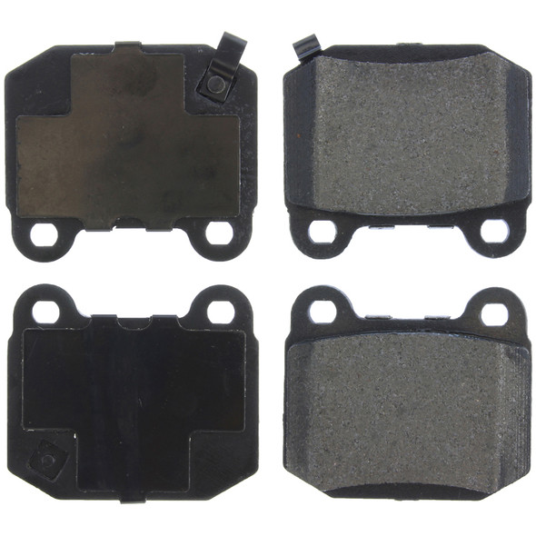 Posi-Quiet Semi-Metallic Brake Pads with Hardwar (CBP104.09610)