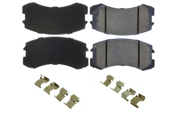 Posi-Quiet Ceramic Brake Pads with Shims and Har (CBP105.09040)