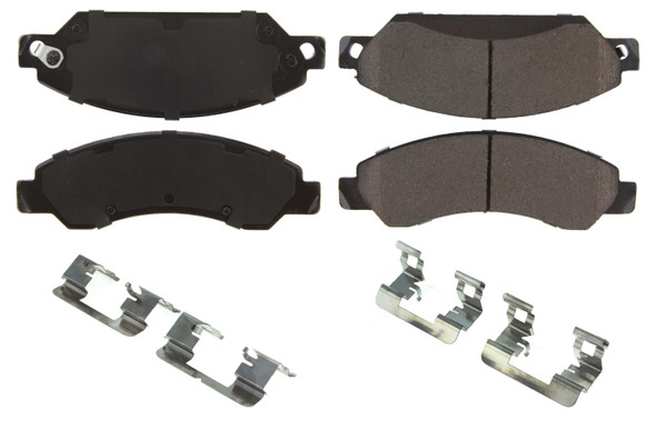 Posi-Quiet Ceramic Brake Pads with Shims and Har (CBP105.10920)