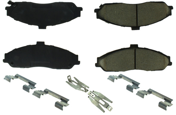 Posi-Quiet Extended Wear Brake Pads with Shims a (CBP106.07310)