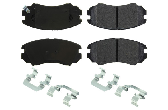 Posi-Quiet Extended Wear Brake Pads with Shims a (CBP106.09240)